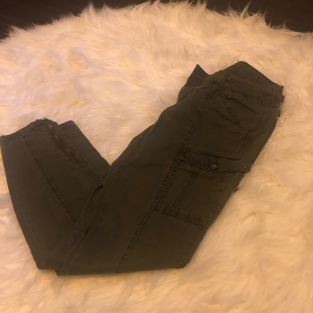 Green Cargo Pants